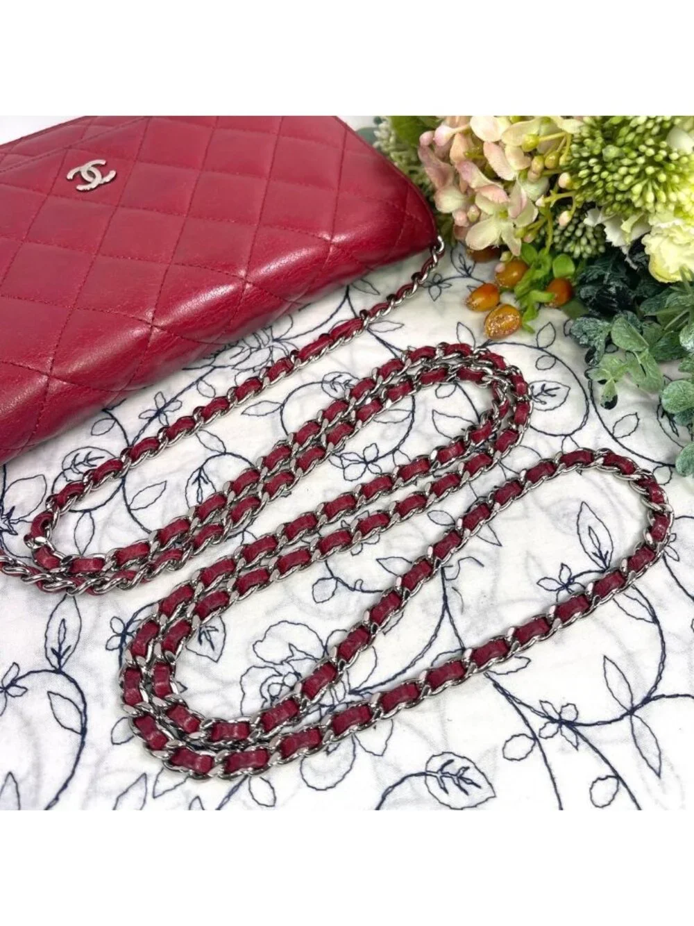 Chanel Chain Wallet Quilted Shoulder